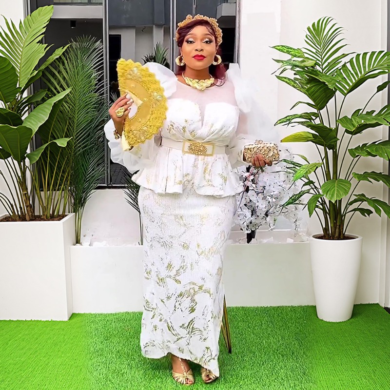 Evening Gown - 2025 New Women African Party Dress
