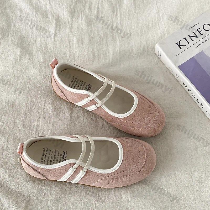 Womens Heels - Women Vintage Solid Casual Shallow Flat