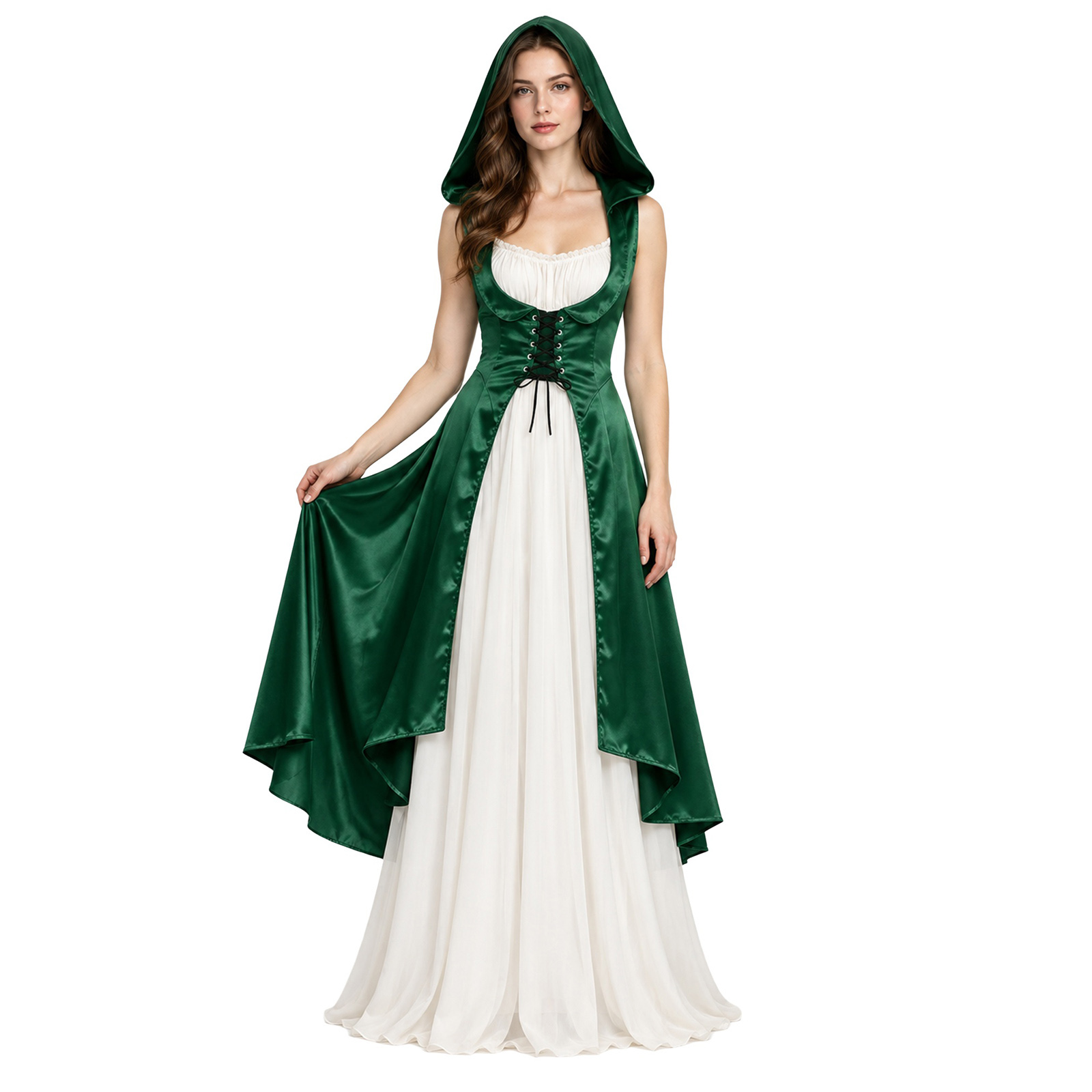 Women Medieval Renaissance Vic - Lace Dress ulasan dan harga