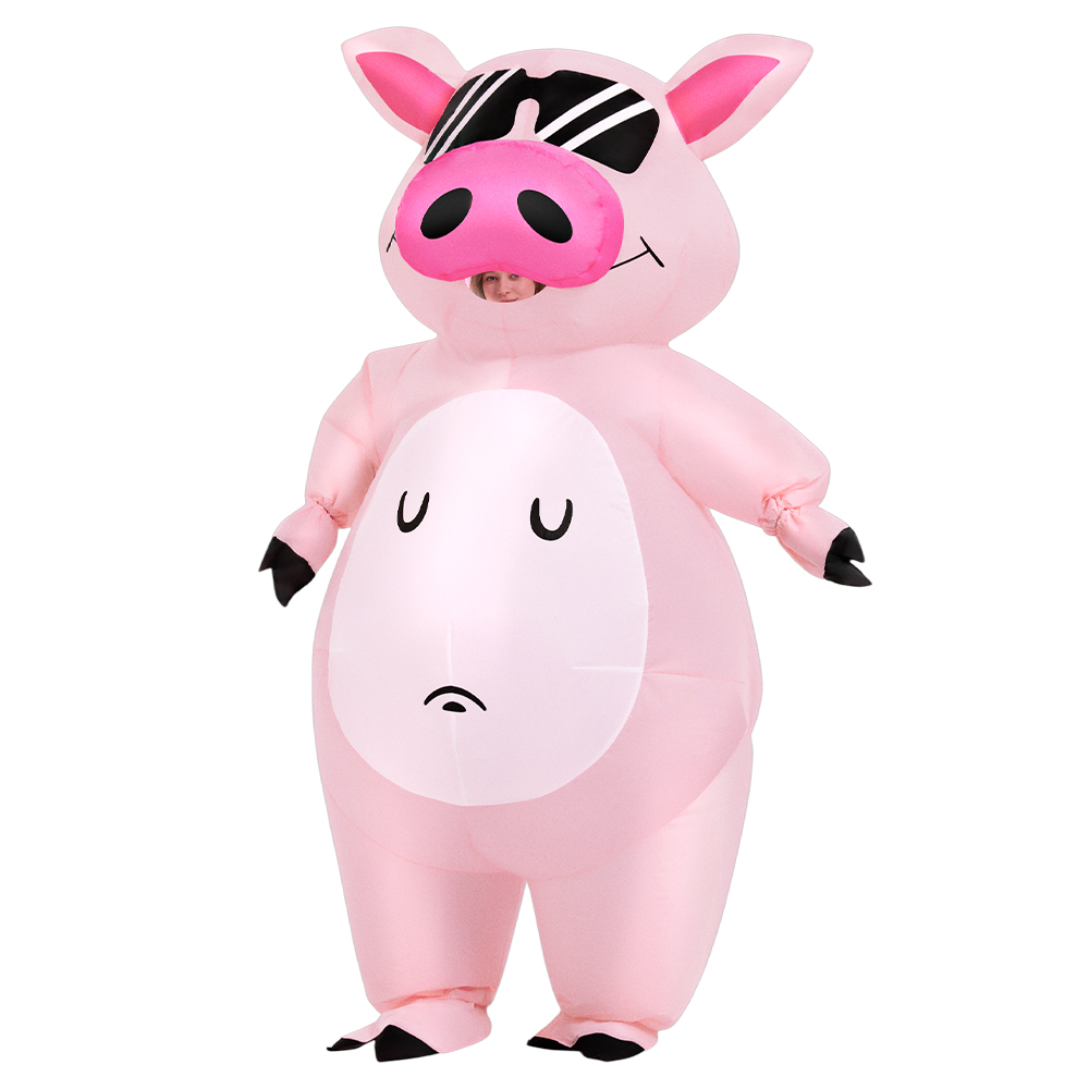 Cartoon Animal Piglet Inflatab - Womens Suit ulasan dan harga