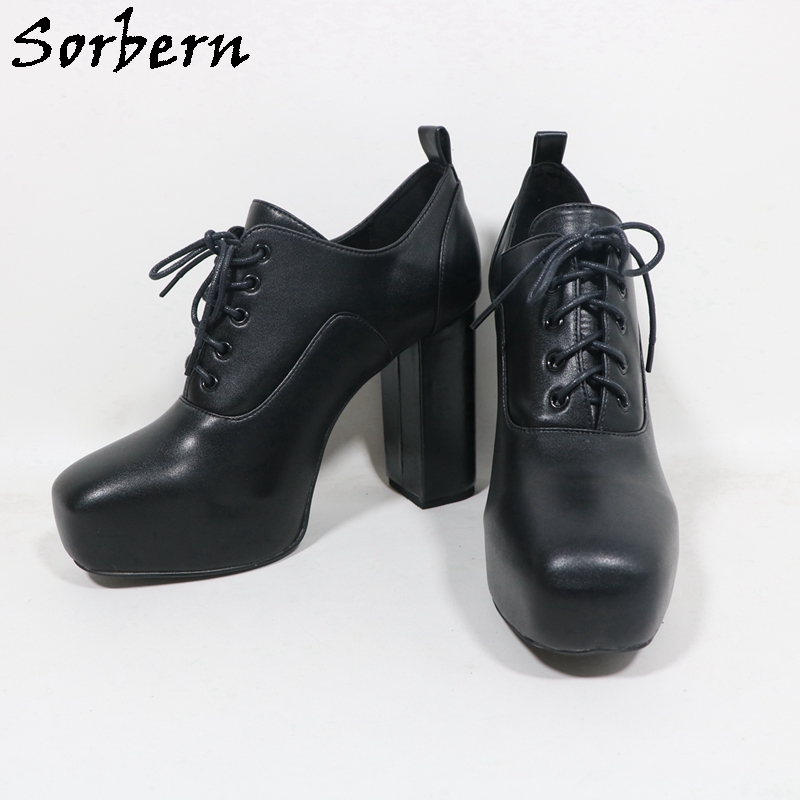 Sorbern Unisex Style Pump Shoe - Pump Heel Block ulasan dan harga