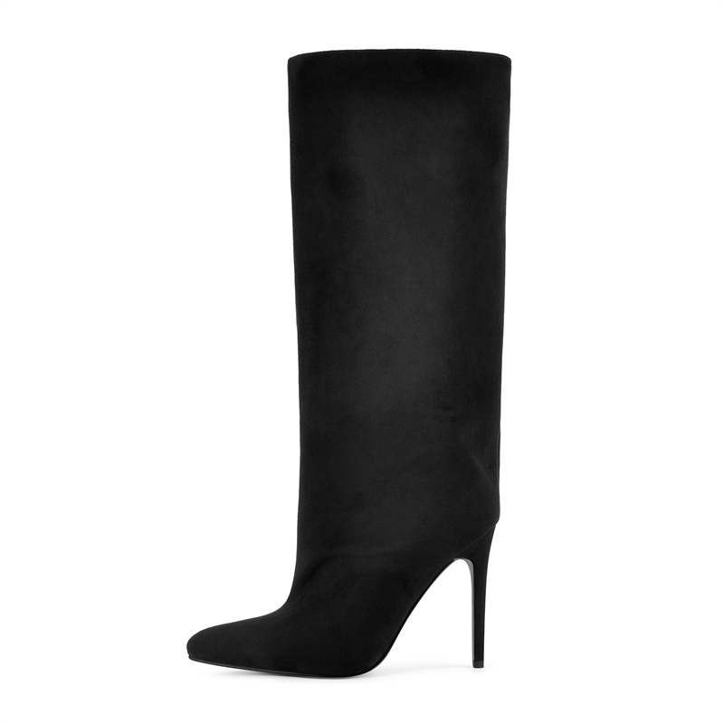 Onlymaker Black Faux Suede Kne - Formal Dress ulasan dan harga