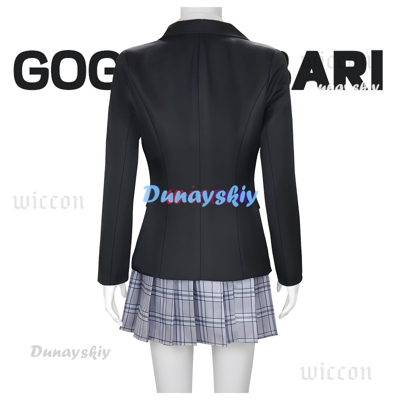 Gogo Yubari Black JK Skirt Uni - Formal Skirt ulasan dan harga