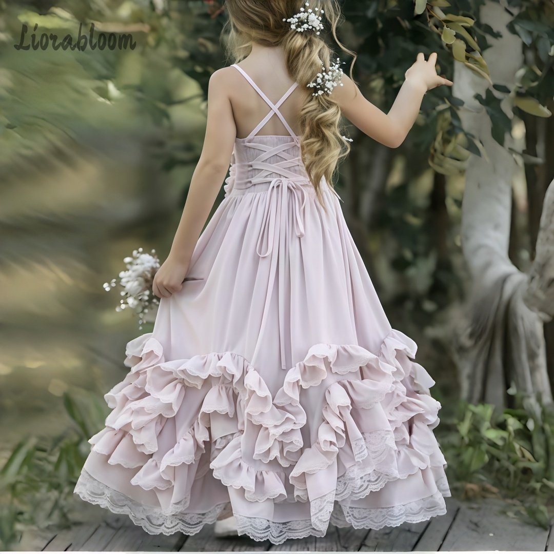 Girls' Halter-Neck Deep V-Neck - Formal Skirt ulasan dan harga