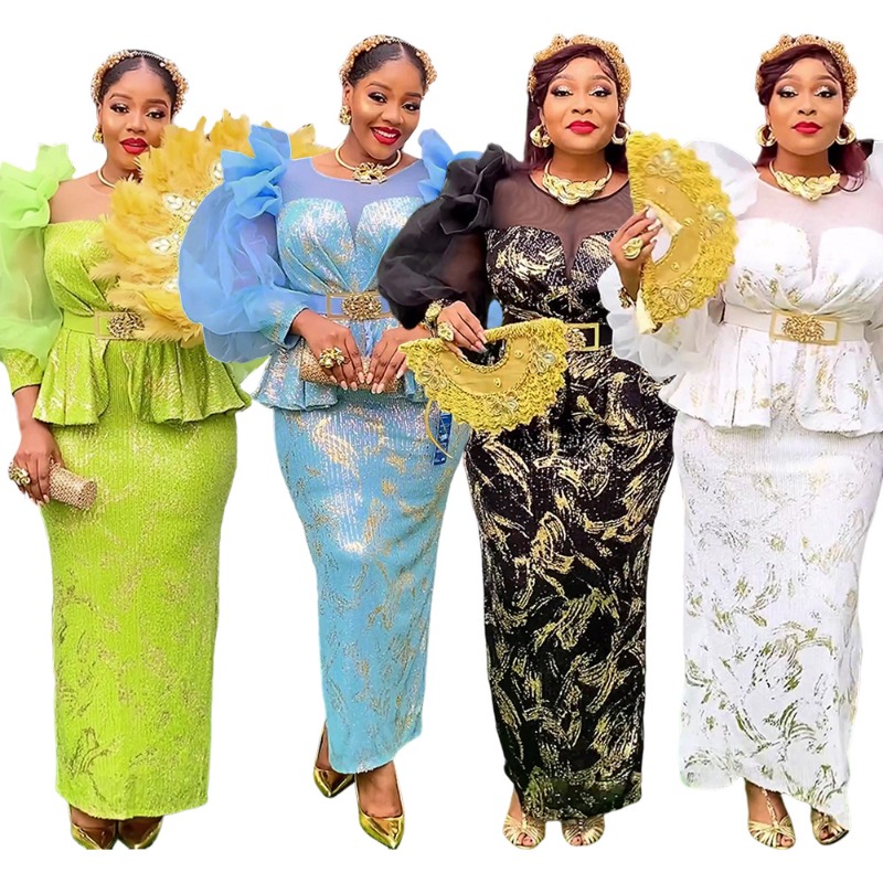 2025 New Women African Party D - Evening Gown ulasan dan harga