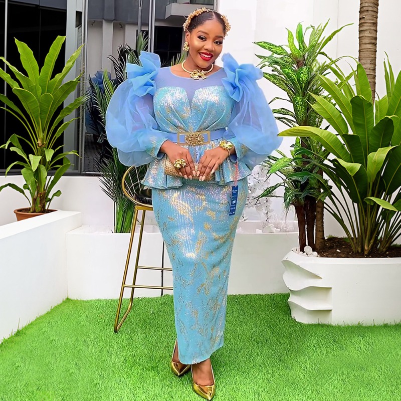 2025 New Women African Party D - Evening Gown ulasan dan harga