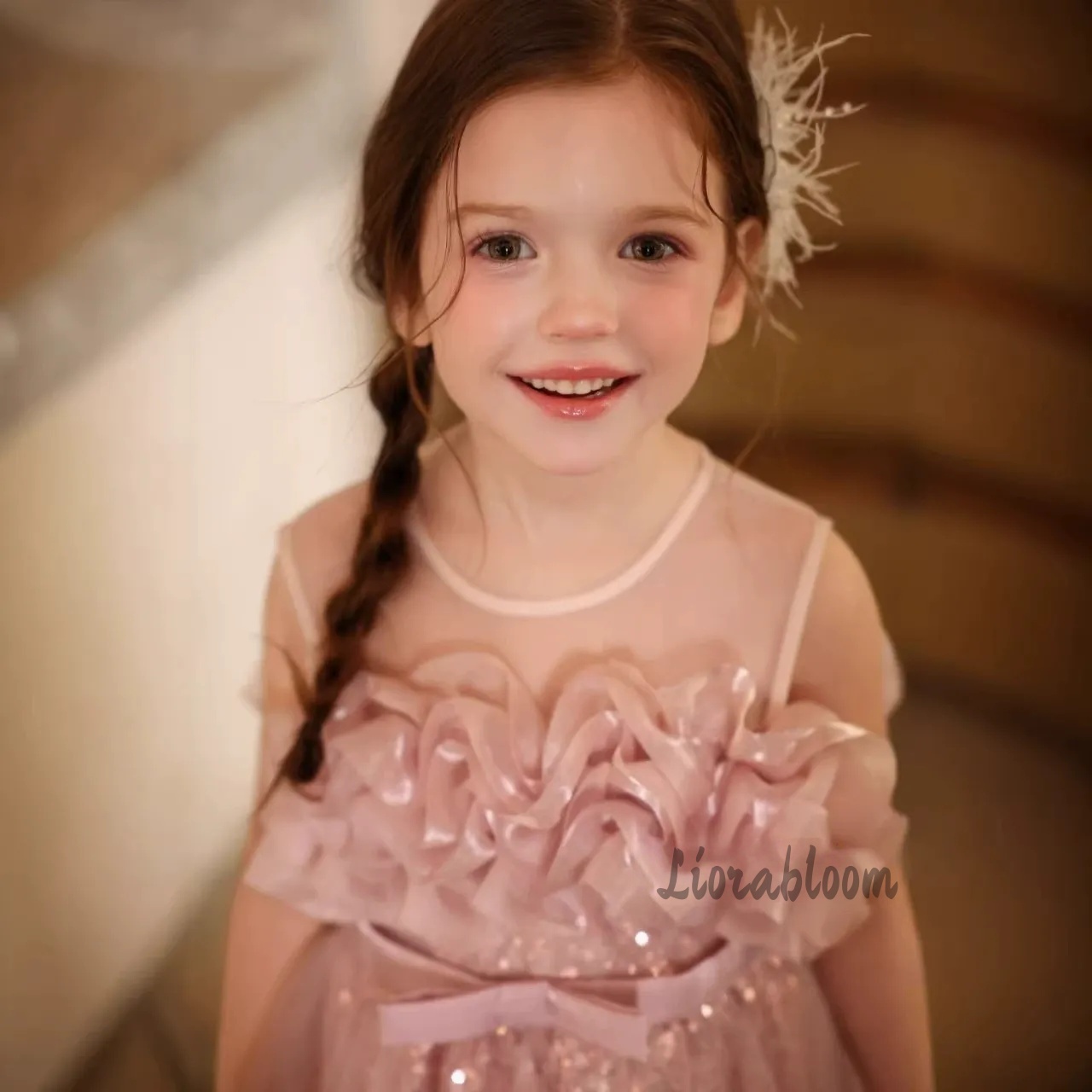 Girls' Pink Wavy Tulle Formal  - Formal Skirt ulasan dan harga