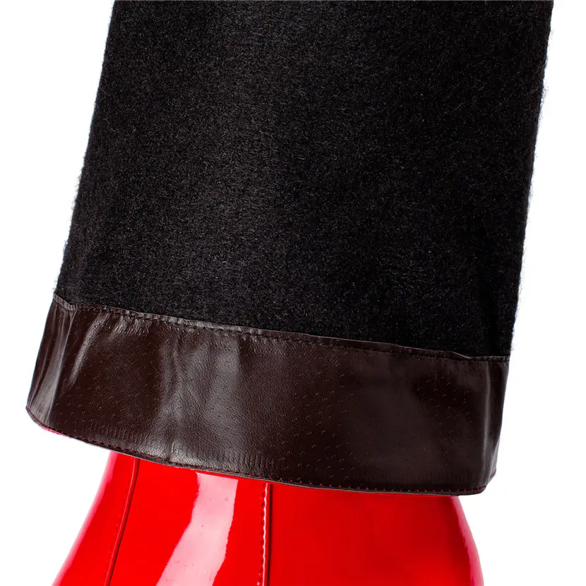 Red White Patent Leather Women - Women'S Red Formal Wear ulasan dan harga