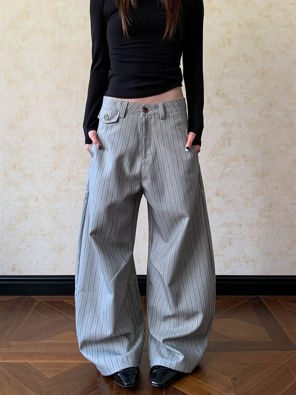 American Street Style Men's An - Tailored Trouser Wide ulasan dan harga