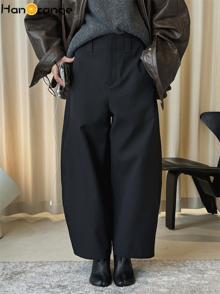 HanOrange 2026 Spring High-Wai - Tailored Trouser Wide ulasan dan harga