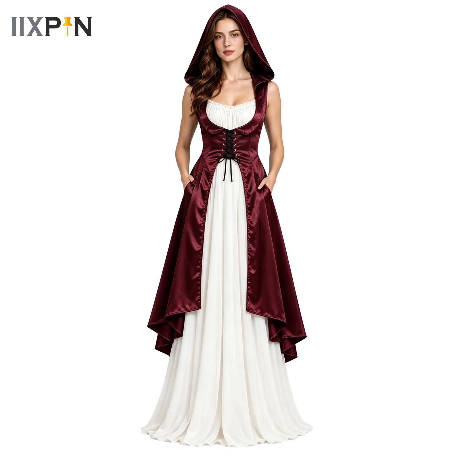 Womens Renaissance Costumes Ha - Lace Dress ulasan dan harga
