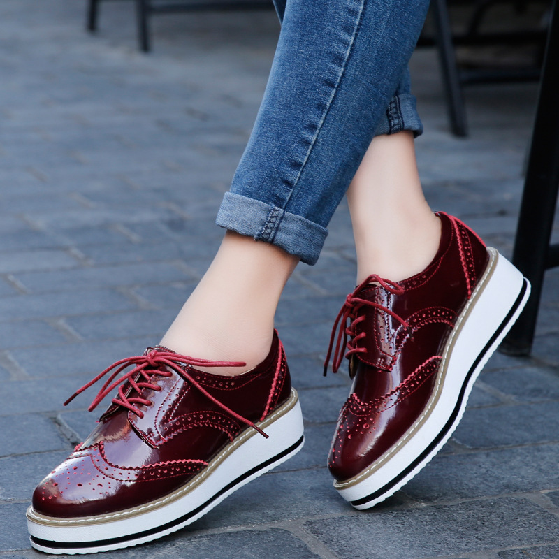 Women Loafers Shoes Leather Th - Formal Dress ulasan dan harga