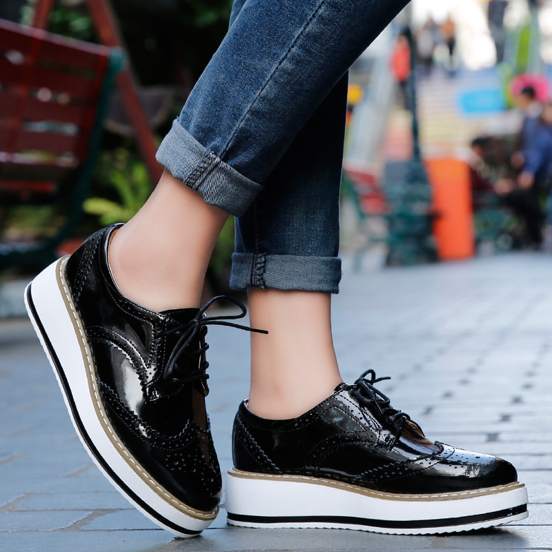 Women Loafers Shoes Leather Th - Formal Dress ulasan dan harga